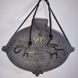 Susan Lefler Earth n Fire Fine Pottery Hanging Vase